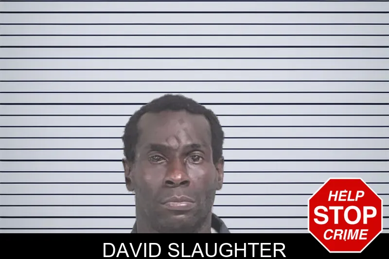 David Slaughter mugshot