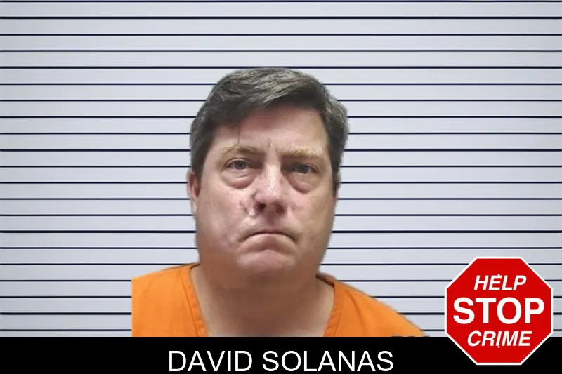 David Solanas mugshot