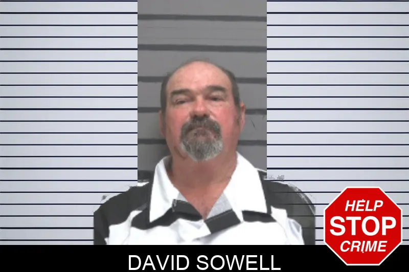 David Sowell mugshot