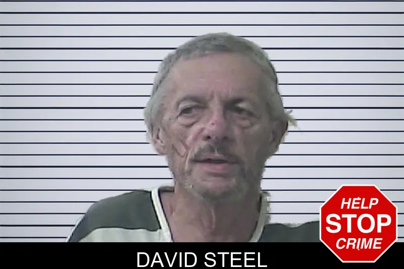 David Steel mugshot