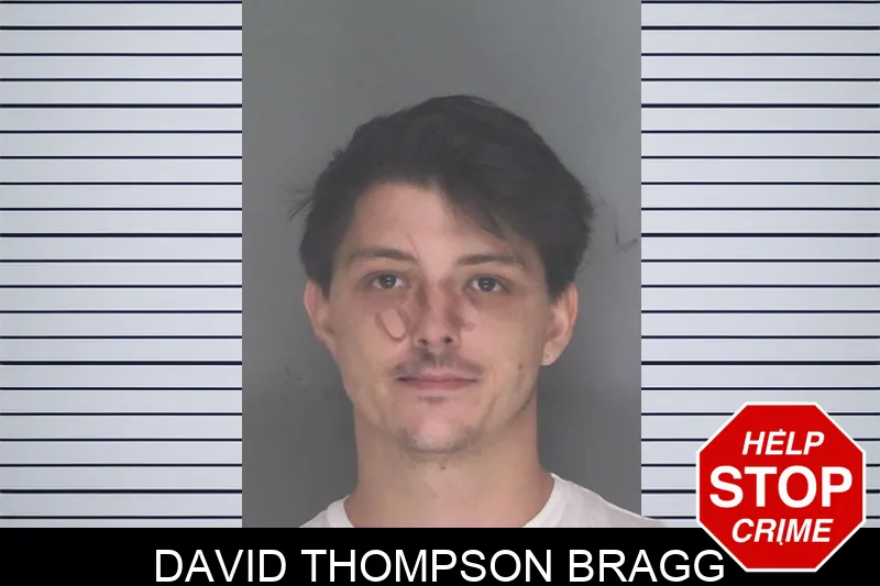 David Thompson Bragg mugshot