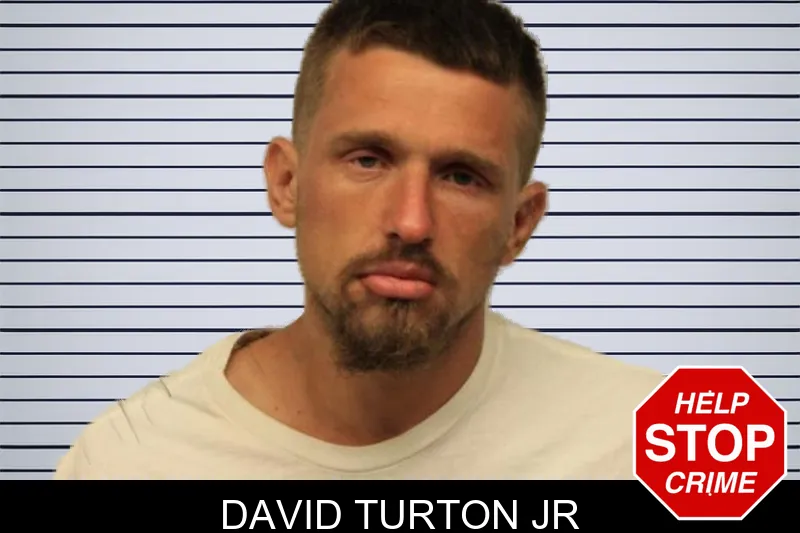 David Turton Jr mugshot