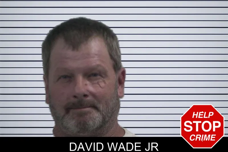 David Wade Jr mugshot