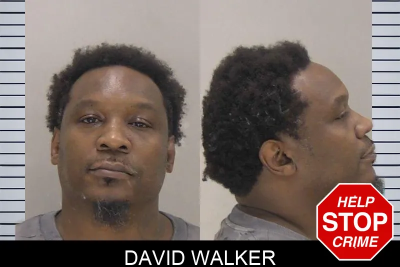 David Walker mugshot