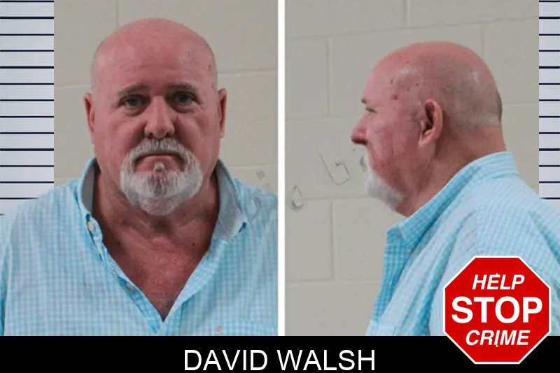 David Walsh mugshot