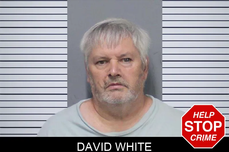 David White mugshot