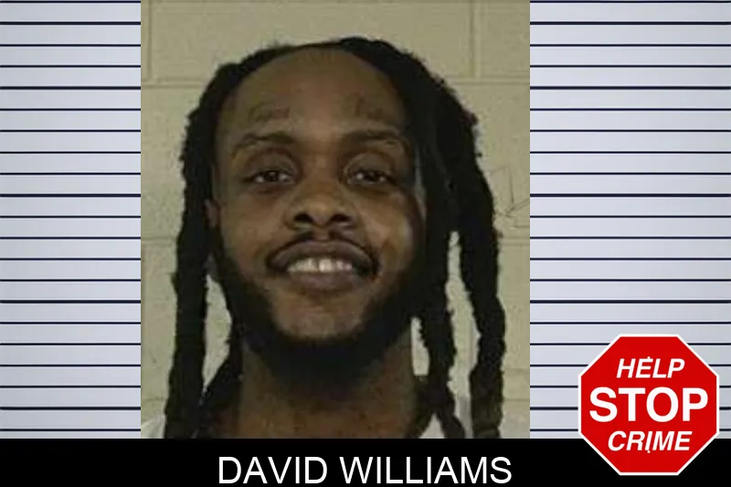 David Williams mugshot