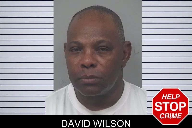 David Wilson mugshot
