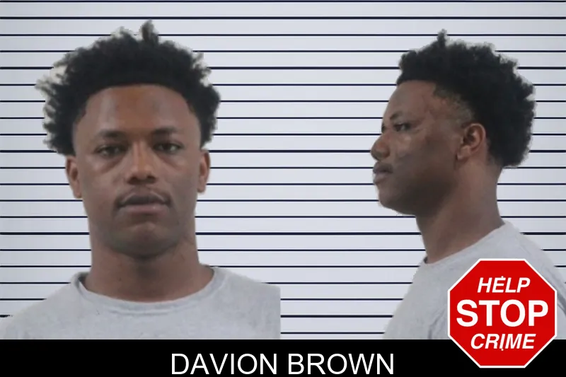 Davion Brown mugshot