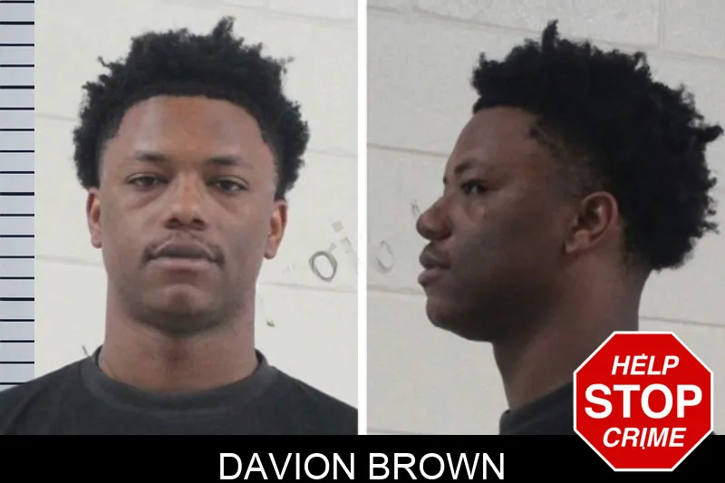 Davion Brown mugshot