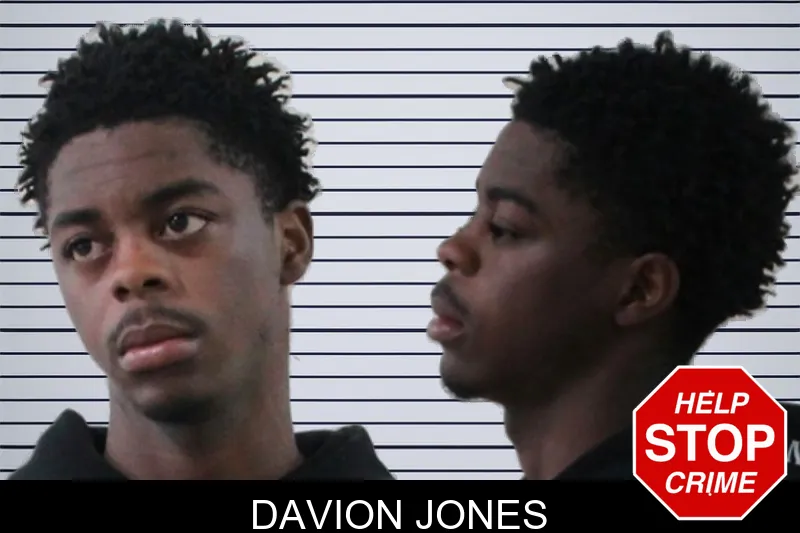 Davion Jones mugshot