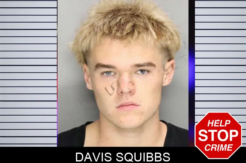 Davis Squibbs mugshot