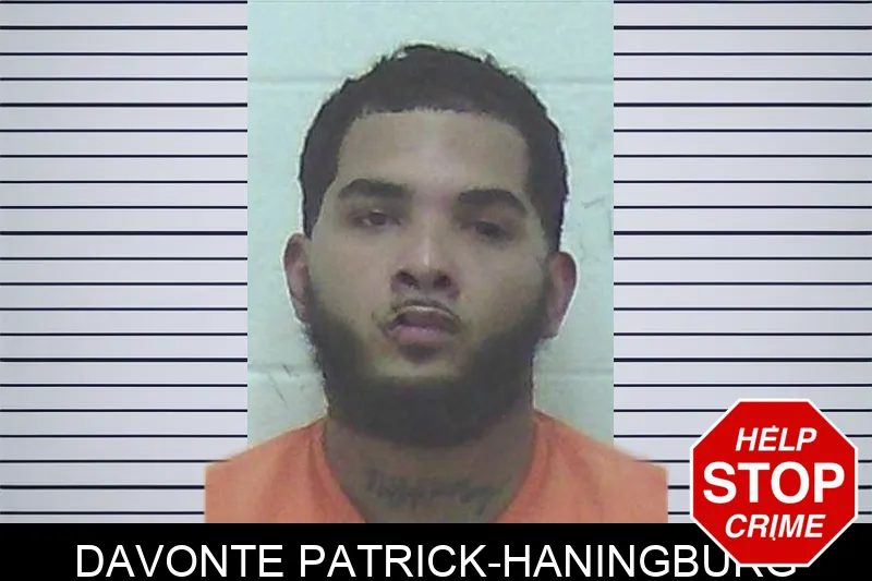 Davonte Patrick-Haningburg mugshot