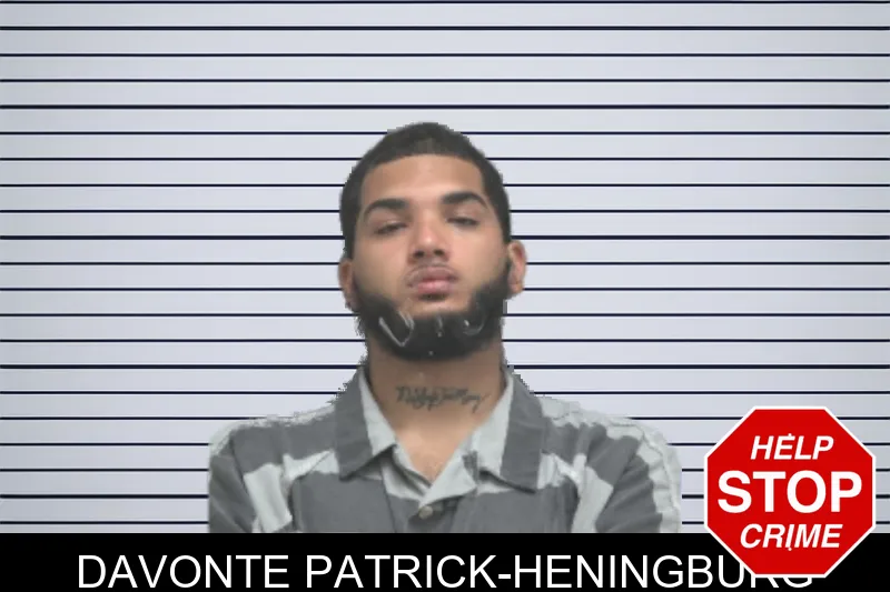 Davonte Patrick-Heningburg mugshot