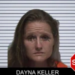 Dayna Keller mugshot