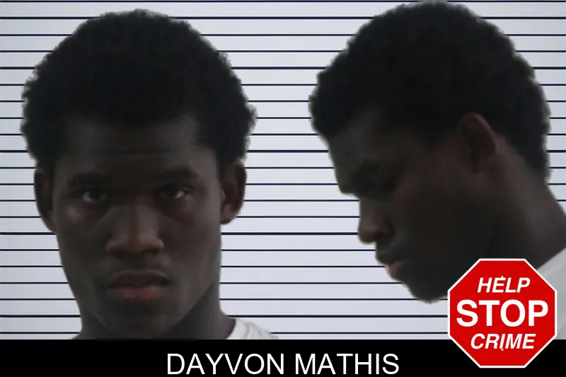 Dayvon Mathis mugshot