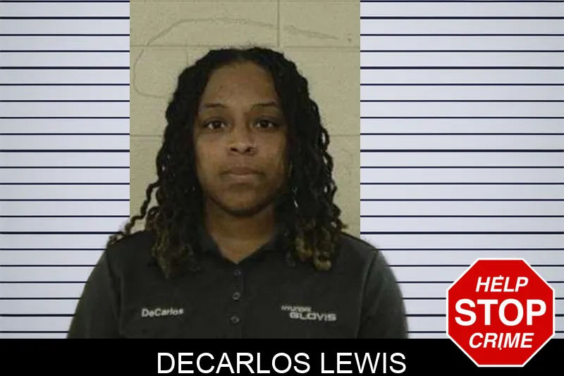 DeCarlos Lewis mugshot