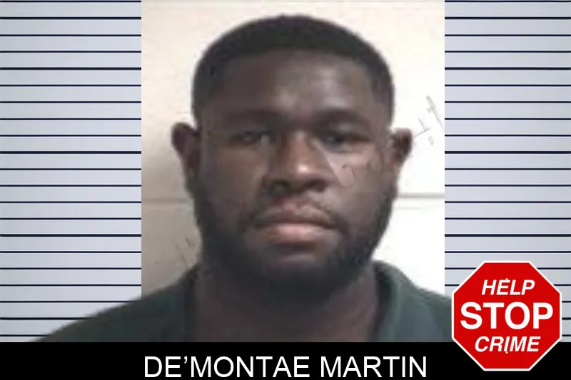 De’Montae Martin mugshot
