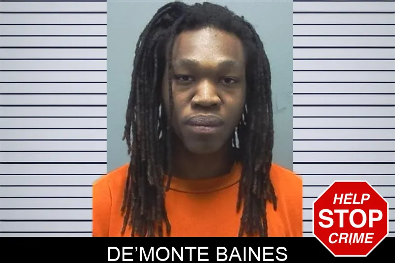 De’Monte Baines mugshot