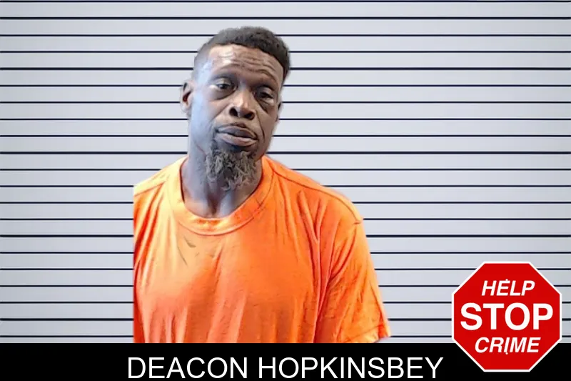Deacon Hopkinsbey mugshot