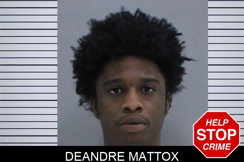 Deandre Mattox mugshot