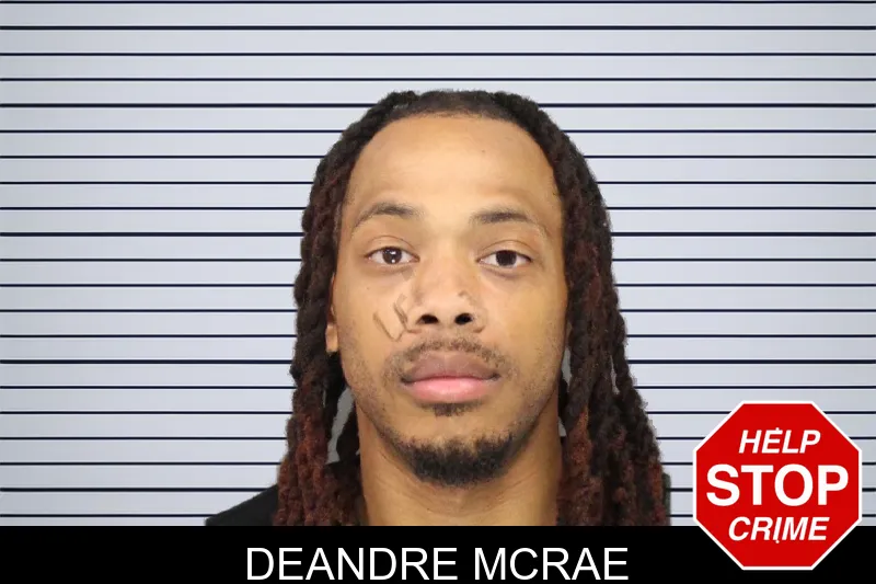 Deandre McRae mugshot