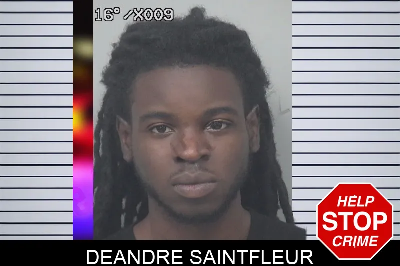 Deandre Saintfleur mugshot