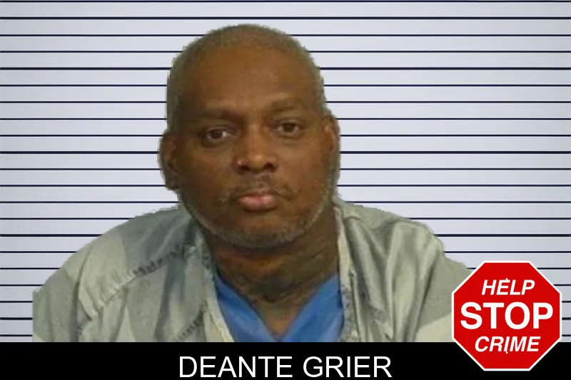 Deante Grier mugshot