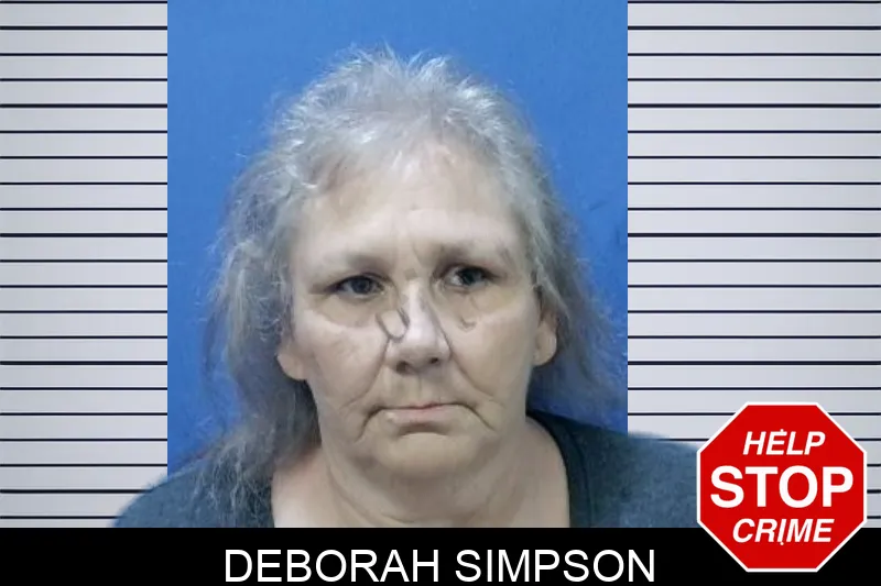 Deborah Simpson mugshot