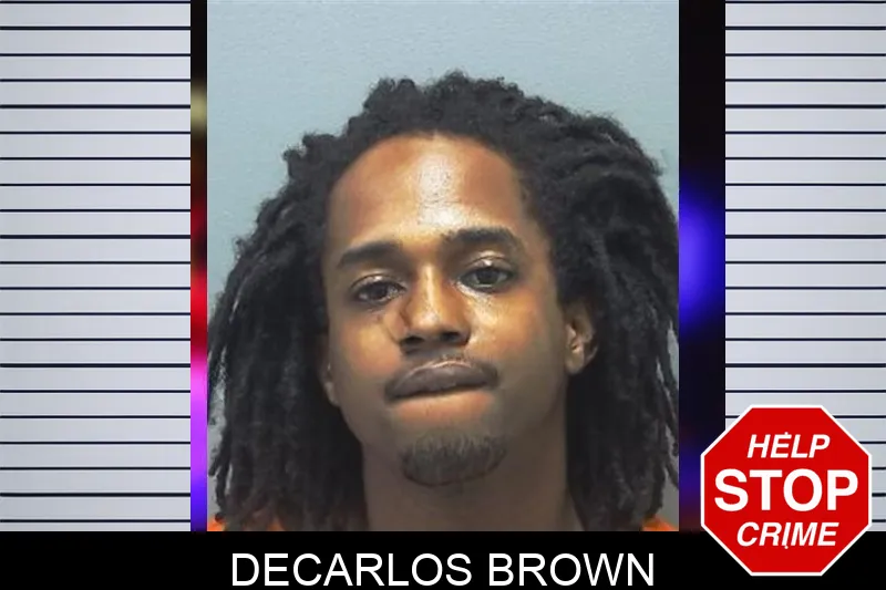 Decarlos Brown mugshot