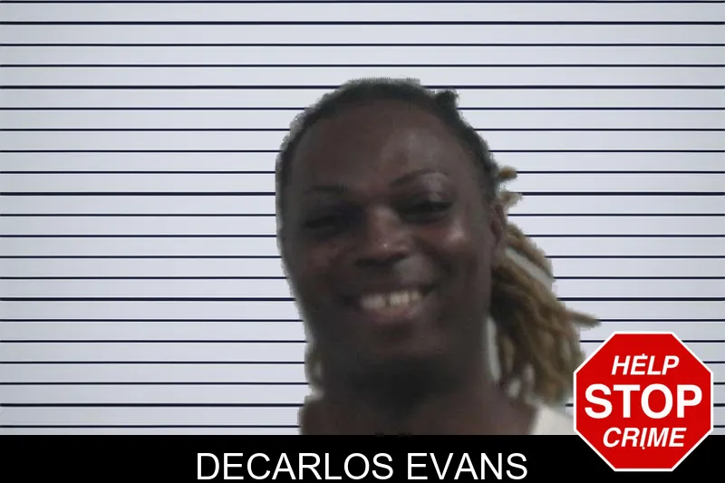 Decarlos Evans mugshot
