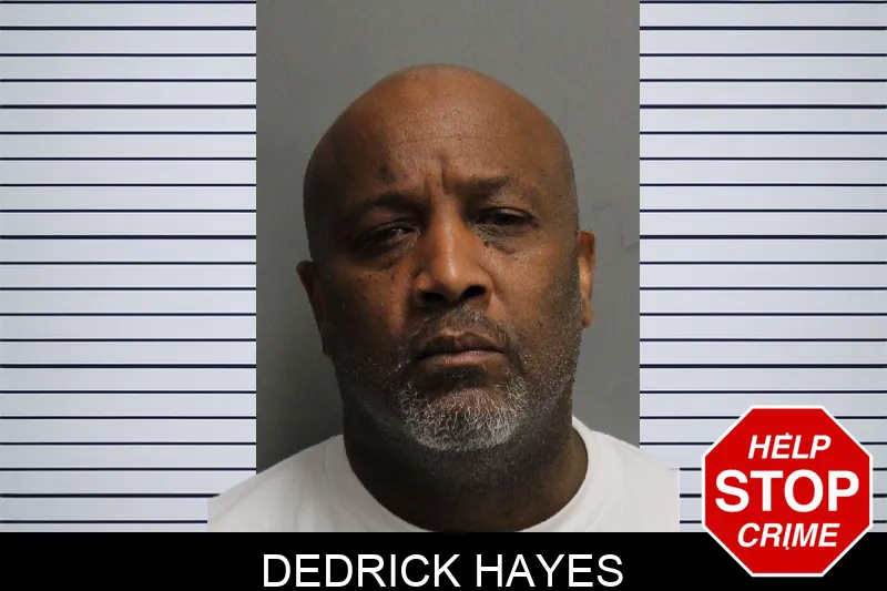 Dedrick Hayes mugshot