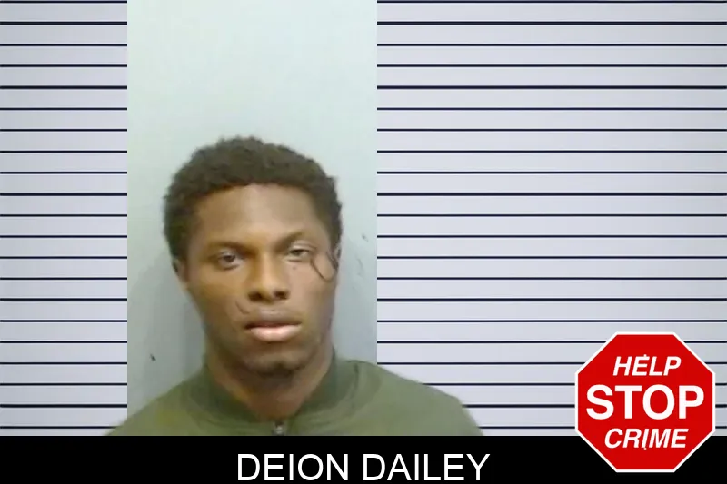 Deion Dailey mugshot