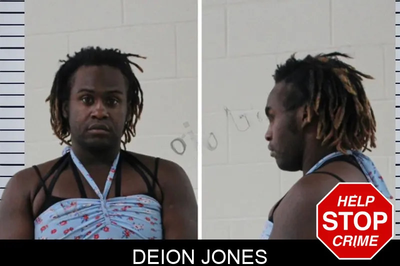 Deion Jones mugshot