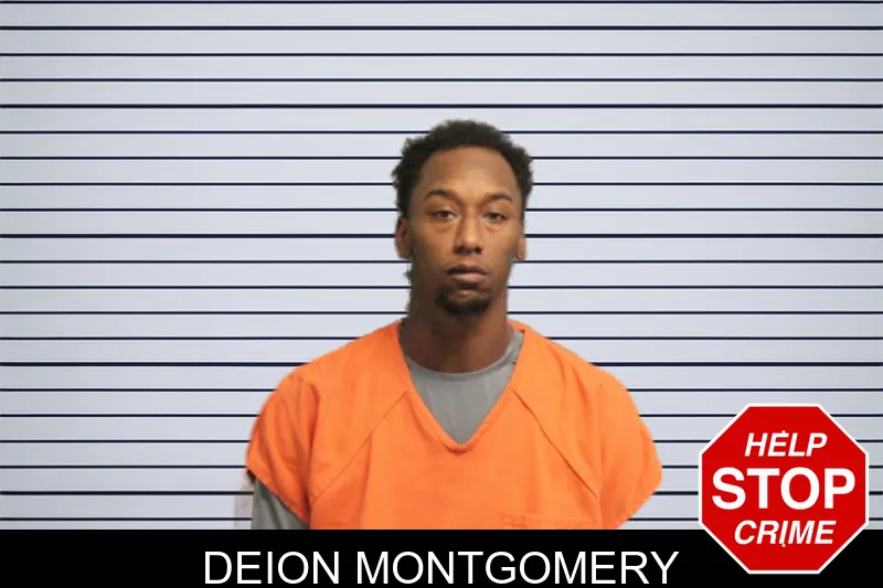 Deion Montgomery mugshot
