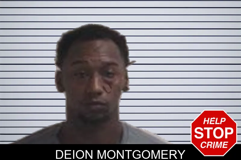 Deion Montgomery mugshot