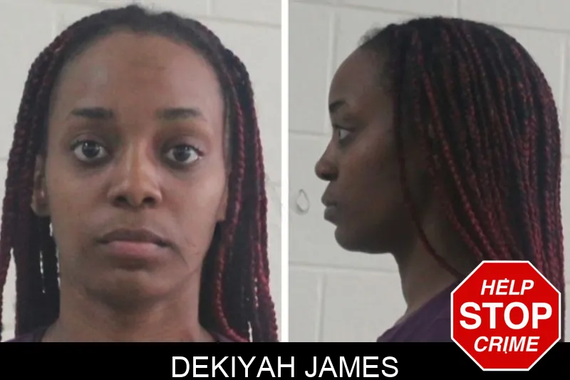 Dekiyah James mugshot