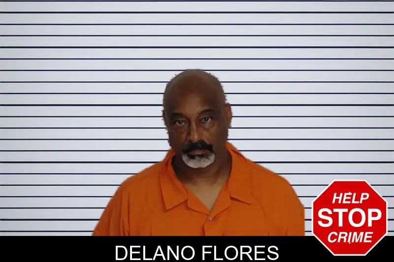 Delano Flores mugshot