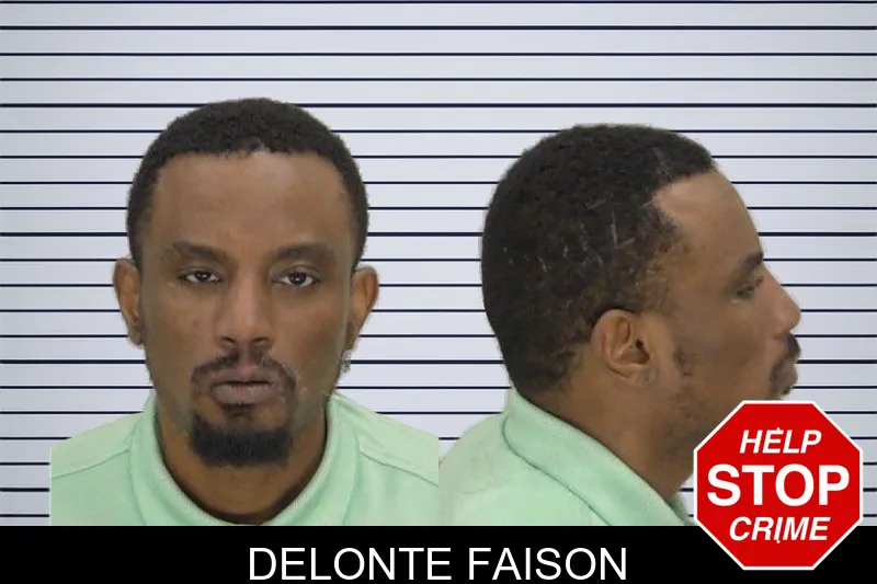 Delonte Faison mugshot