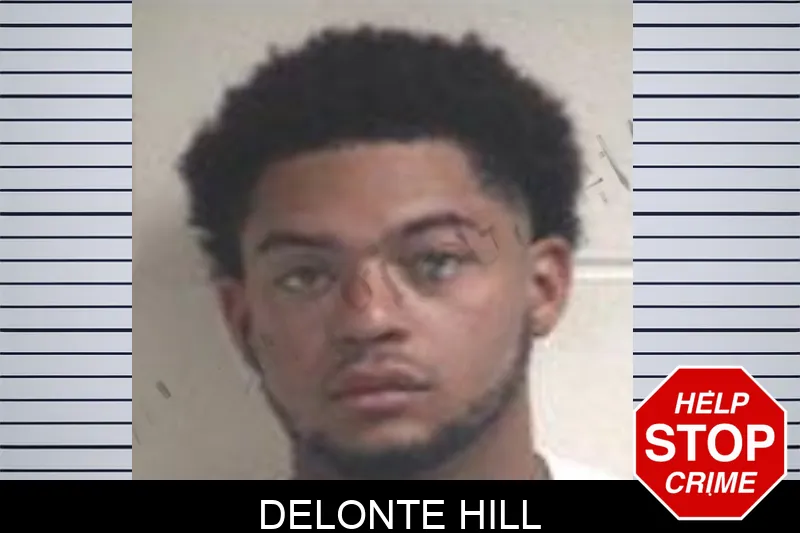 Delonte Hill mugshot