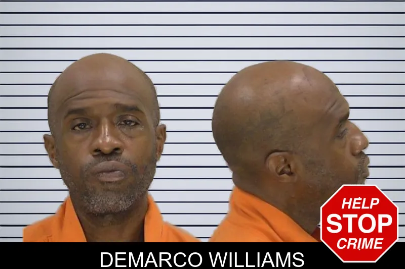 Demarco Williams mugshot