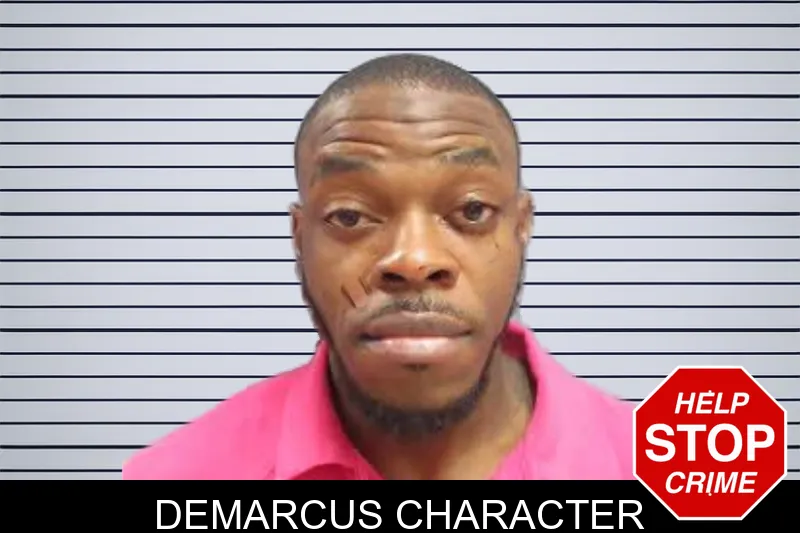 Demarcus Character mugshot