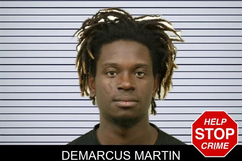 Demarcus Martin mugshot