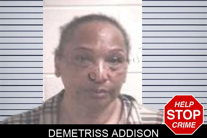 Demetriss Addison mugshot