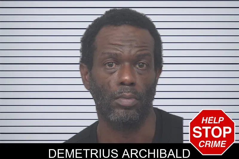 Demetrius Archibald mugshot