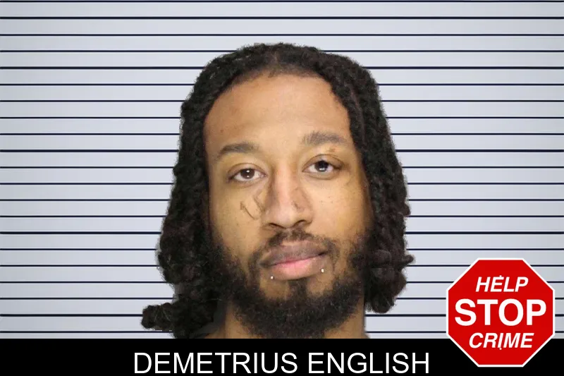 Demetrius English mugshot