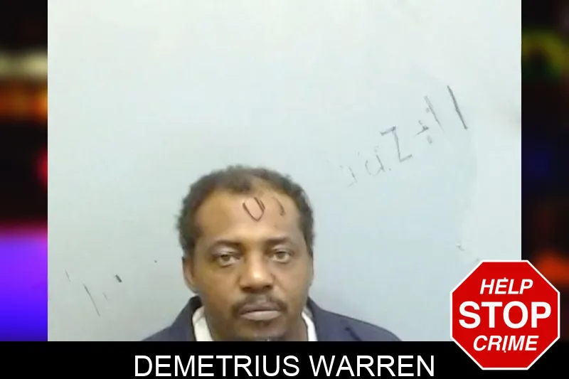 Demetrius Warren mugshot