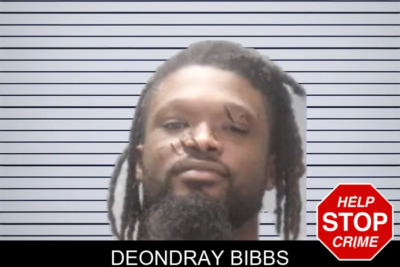 Deondray Bibbs mugshot