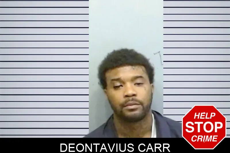 Deontavius Carr mugshot