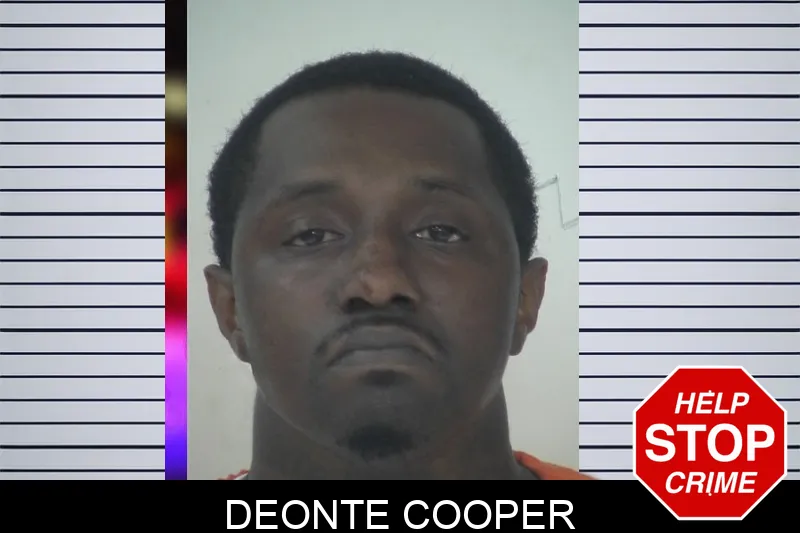Deonte Cooper mugshot